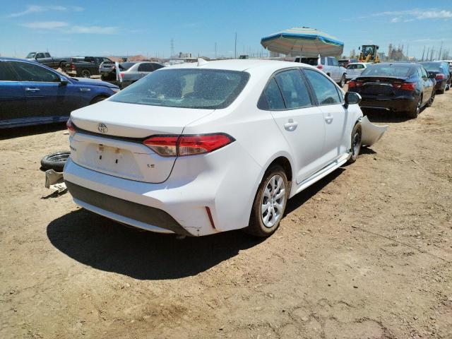 Photo 4 from auction – 2020 TOYOTA COROLLA LE with VIN 5YFEPRAEXLP120110