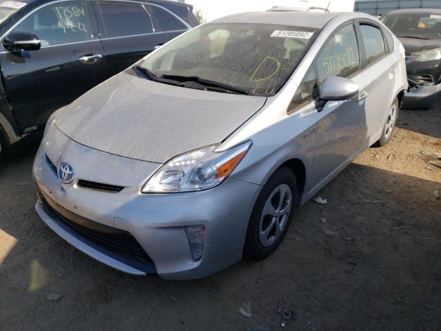 Photo 2 from auction – 2013 TOYOTA PRIUS with VIN JTDKN3DU7D5605165