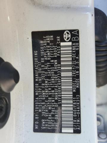 Photo 10 from auction – 2016 TOYOTA COROLLA L with VIN 5YFBURHE6HP713388