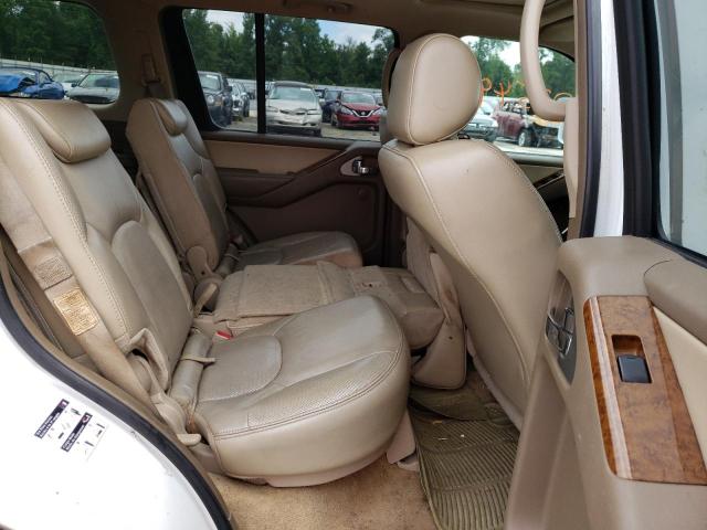Photo 6 from auction – 2006 NISSAN PATHFINDER with VIN 5N1AR18U86C639981