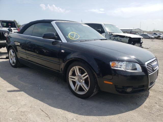 AUDI A4 2.0T CA 2007 with VIN WAUAF48H37K022316 - Photo from auction
