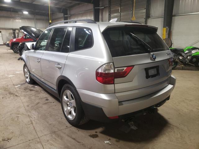 Photo 3 from auction – 2008 BMW X3 3.0SI with VIN WBXPC93458WJ08943