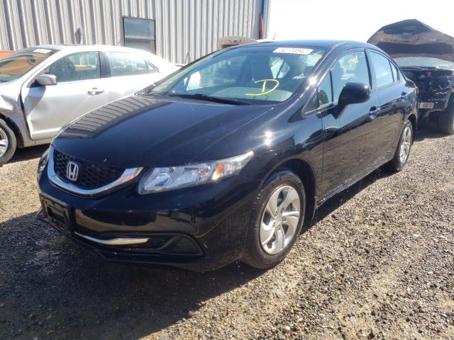 Photo 2 from auction – 2013 HONDA CIVIC LX with VIN 19XFB2E57DE003592