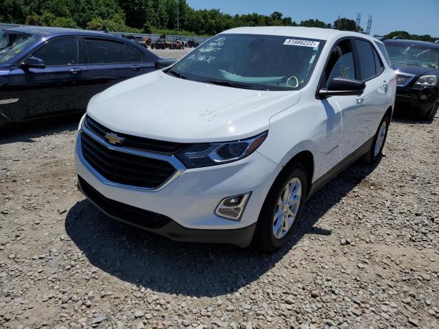 Photo 2 from auction – 2021 CHEVROLET EQUINOX LS with VIN 2GNAXHEV2M6138632