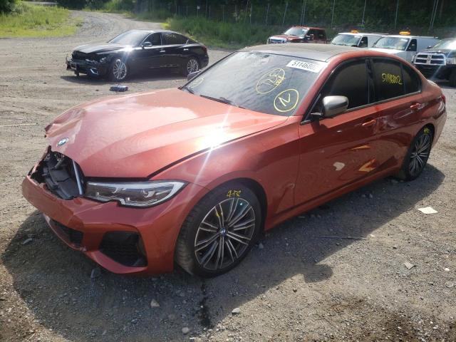 Photo 2 from auction – 2020 BMW M340XI with VIN WBA5U9C09LFH14074