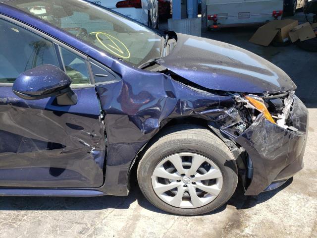 Photo 9 from auction – 2021 TOYOTA COROLLA LE with VIN JTDEPMAE5MJ170762