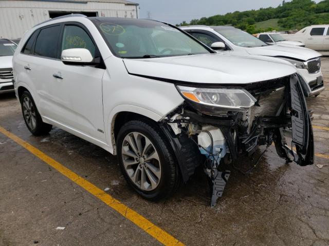 KIA SORENTO SX 2014 with VIN 5XYKWDA77EG542367 - Photo from auction