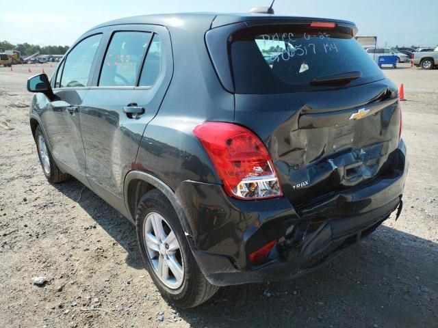 Photo 3 from auction – 2019 CHEVROLET TRAX LS with VIN 3GNCJKSB2KL257730