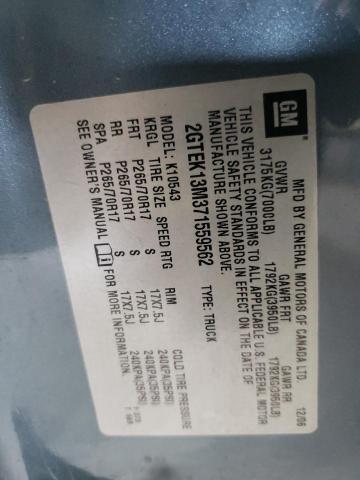 Photo 10 from auction – 2007 GMC NEW SIERRA with VIN 2GTEK13M371559562