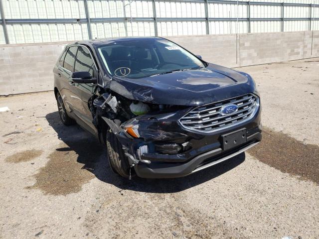 FORD EDGE TITAN 2021 with VIN 2FMPK4K90MBA42180 - Photo from auction