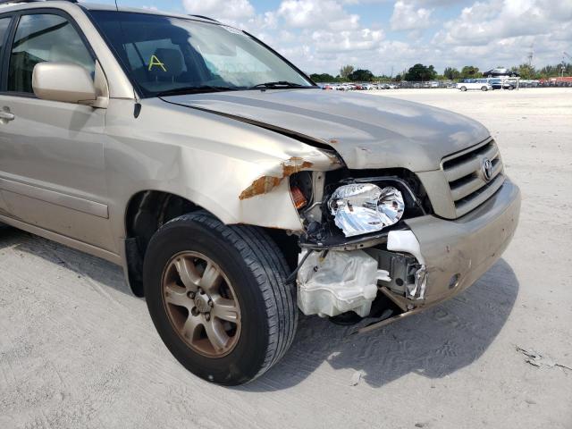 Photo 9 from auction – 2005 TOYOTA HIGHLANDER with VIN JTEDP21A350088013