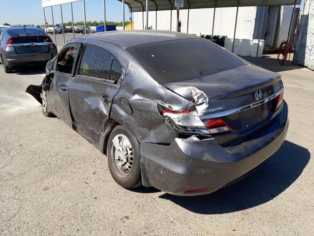 Photo 3 from auction – 2015 HONDA CIVIC LX with VIN 19XFB2F57FE009619