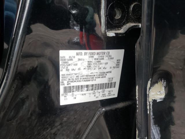 Photo 10 from auction – 2010 FORD EDGE SE with VIN 2FMDK3GC7ABB61213