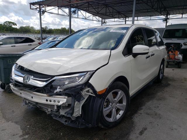 Photo 2 from auction – 2018 HONDA ODYSSEY EX with VIN 5FNRL6H78JB063773