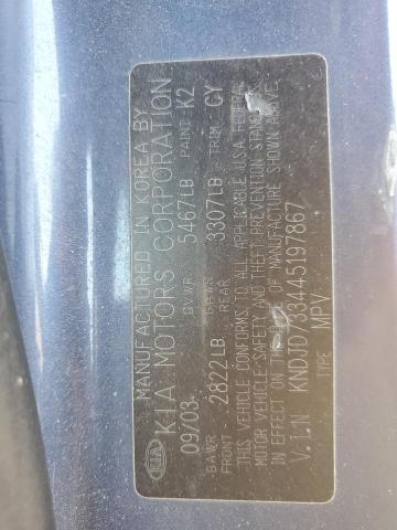 Фото 10 с аукциона – 2004 KIA SORENTO EX с VIN KNDJD733445197867