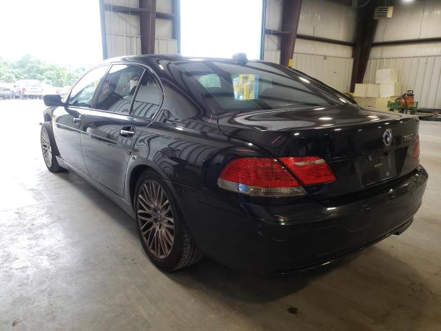 Foto 3 de la subasta – 2007 BMW 750 con VIN WBAHN83507DT68818