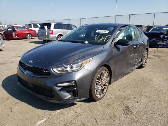 Photo 2 from auction – 2021 KIA FORTE GT with VIN 3KPF44AC8ME376537