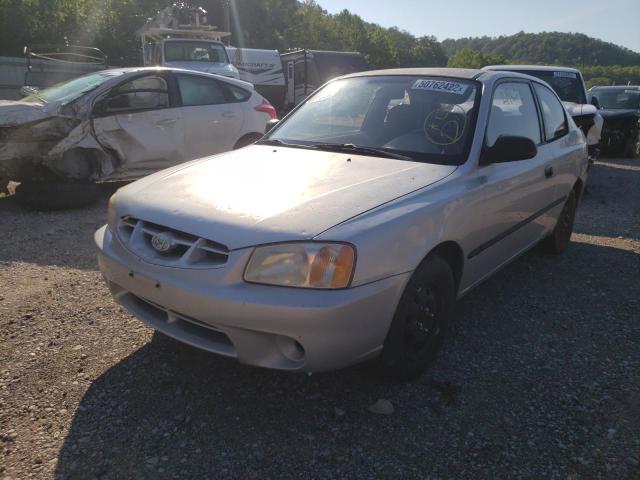 Photo 2 from auction – 2002 HYUNDAI ACCENT L with VIN KMHCF35G42U174955