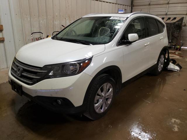 Photo 2 from auction – 2012 HONDA CR-V EXL with VIN 5J6RM3H7XCL040257