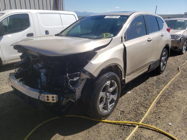 Photo 2 from auction – 2017 HONDA CR-V EX with VIN 5J6RW2H53HL019020