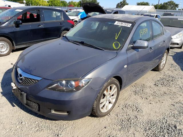 Photo 2 from auction – 2008 MAZDA 3 I with VIN JM1BK32G481869818