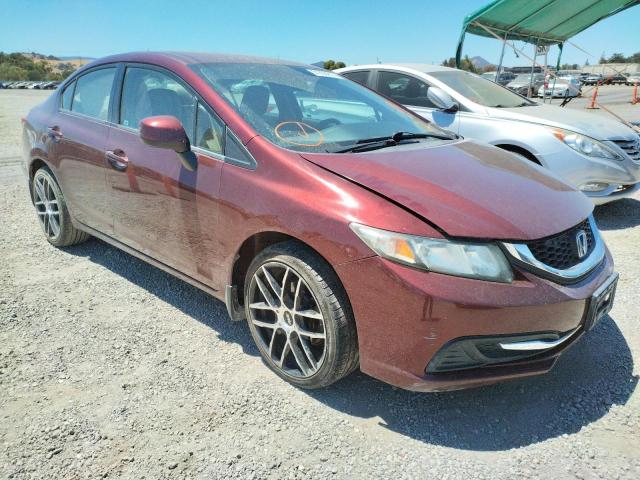 HONDA CIVIC LX 2013 with VIN 2HGFB2F51DH526885 - Photo from auction