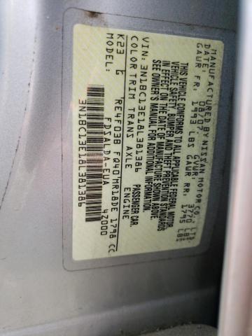 Photo 10 from auction – 2008 NISSAN VERSA S with VIN 3N1BC13E18L381386