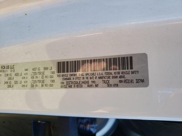 Photo 10 from auction – 2018 RAM PROMASTER with VIN 3C6TRVDG0JE144249