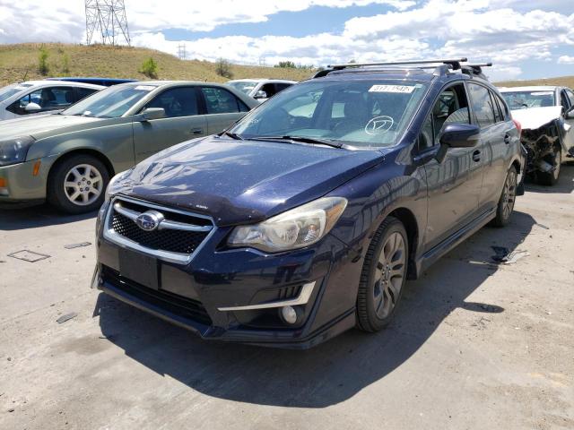 Photo 2 from auction – 2015 SUBARU IMPREZA SP with VIN JF1GPAW61FH254313