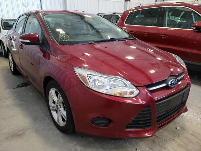FORD FOCUS SE 2014 with VIN 1FADP3F29EL325801 - Photo from auction