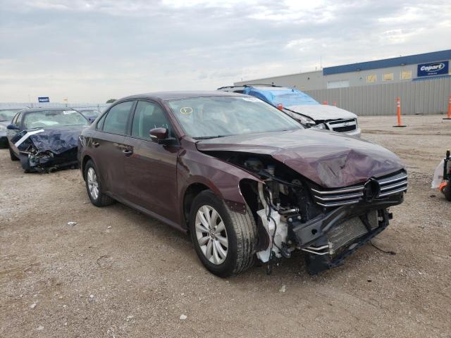VOLKSWAGEN PASSAT S 2012 with VIN 1VWAH7A36CC102708 - Photo from auction