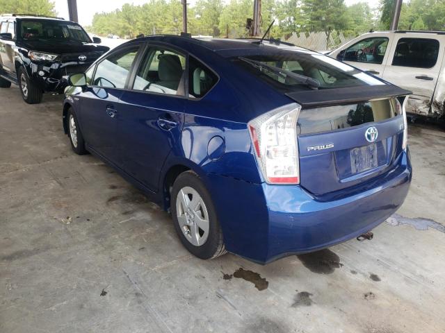 Photo 3 from auction – 2010 TOYOTA PRIUS with VIN JTDKN3DU0A0016516