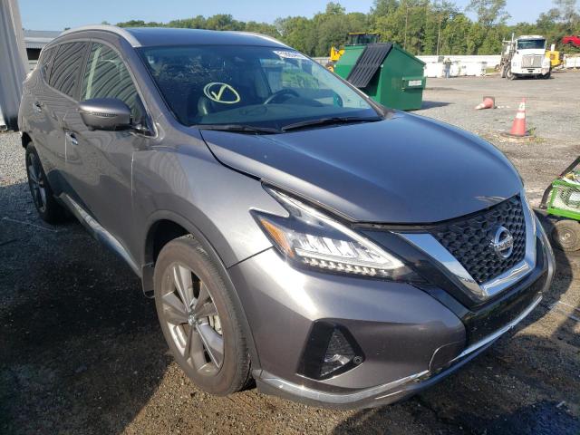 NISSAN MURANO PLA 2021 with VIN 5N1AZ2DJ4MC119257 - Photo from auction