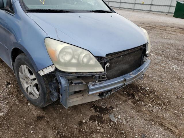 Photo 9 from auction – 2006 HONDA ODYSSEY EX with VIN 5FNRL38726B021105