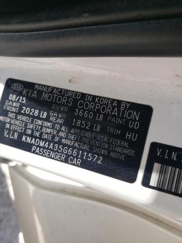Photo 10 from auction – 2016 KIA RIO LX with VIN KNADM4A35G6611572