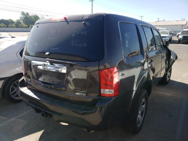 Photo 4 from auction – 2012 HONDA PILOT LX with VIN 5FNYF4H22CB010601