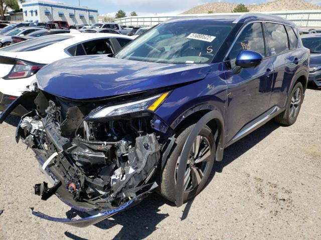 Photo 2 from auction – 2021 NISSAN ROGUE SL with VIN 5N1AT3CB6MC794433