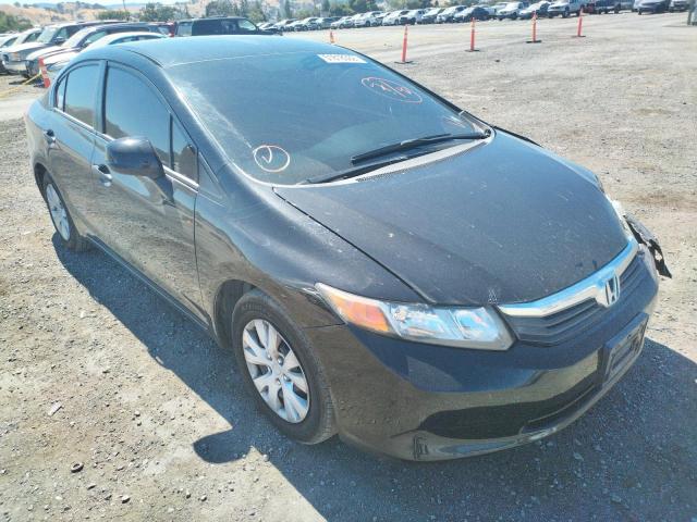 HONDA CIVIC LX 2012 with VIN 19XFB2F55CE328464 - Photo from auction
