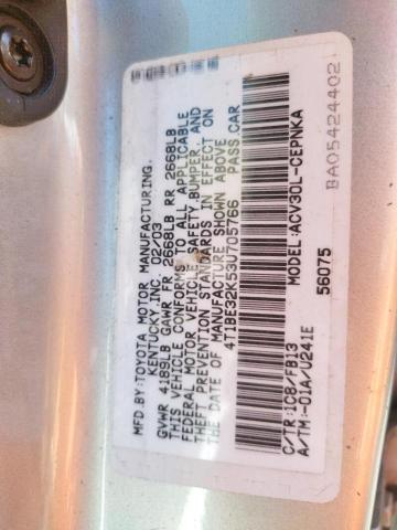 Photo 10 from auction – 2003 TOYOTA CAMRY LE with VIN 4T1BE32K53U705766