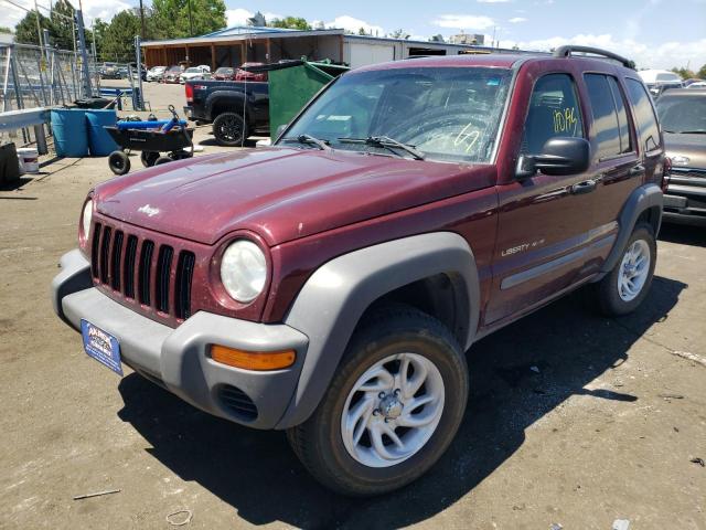 Photo 2 from auction – 2002 JEEP LIBERTY SP with VIN 1J4GL48K02W120846