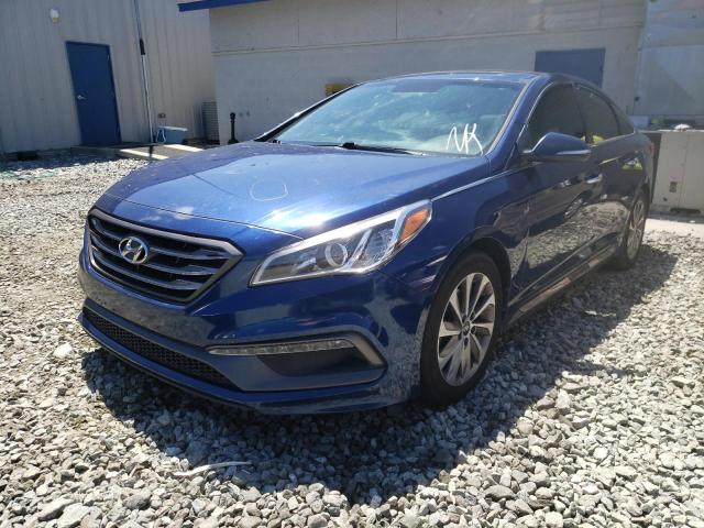 Photo 2 from auction – 2016 HYUNDAI SONATA SPO with VIN 5NPE34AF1GH370345