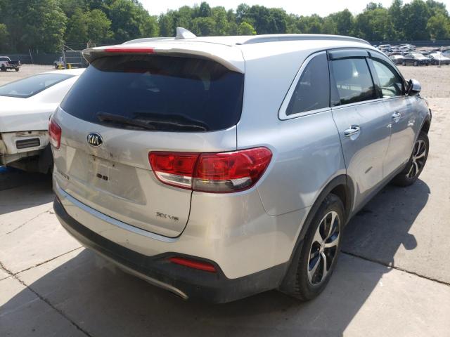 Photo 4 from auction – 2016 KIA SORENTO EX with VIN 5XYPHDA58GG086994