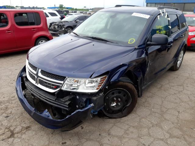 Photo 2 from auction – 2018 DODGE JOURNEY SE with VIN 3C4PDCABXJT428330