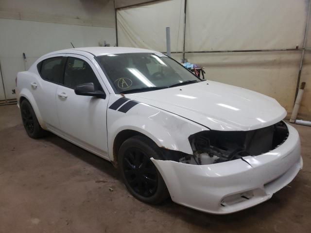DODGE AVENGER SE 2014 with VIN 1C3CDZAB5EN227379 - Photo from auction