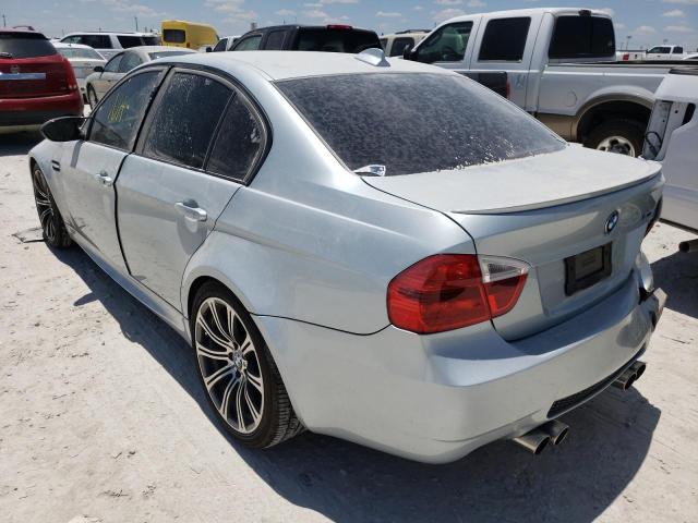 Photo 3 from auction – 2008 BMW M3 with VIN WBSVA93528E215563
