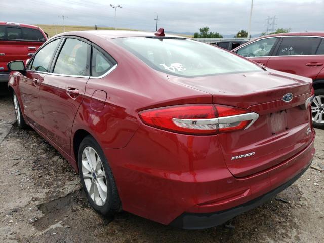 Photo 3 from auction – 2019 FORD FUSION SE with VIN 3FA6P0LU9KR221013