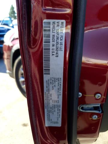 Photo 10 from auction – 2020 JEEP CHEROKEE L with VIN 1C4PJMLX5LD631478