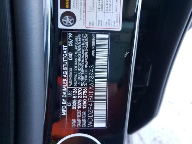 Photo 10 from auction – 2019 MERCEDES-BENZ E 300 with VIN WDDZF4JB0KA678943