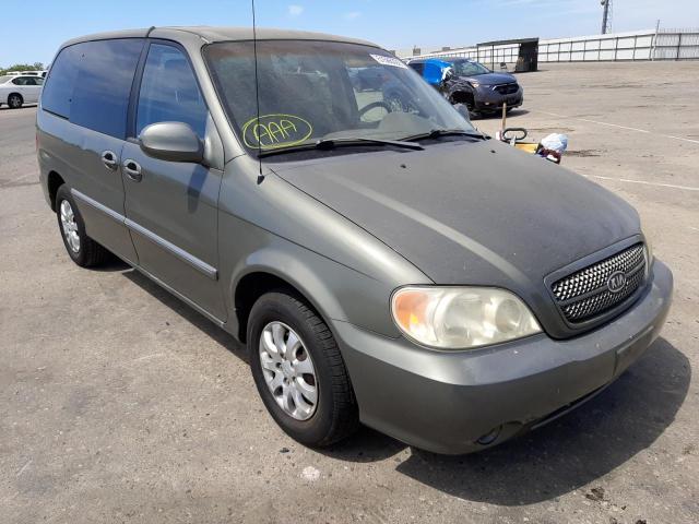 KIA SEDONA EX 2004 with VIN KNDUP131946581640 - Photo from auction