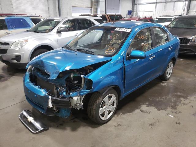 Photo 2 from auction – 2009 CHEVROLET AVEO LT with VIN KL1TG56E29B657819